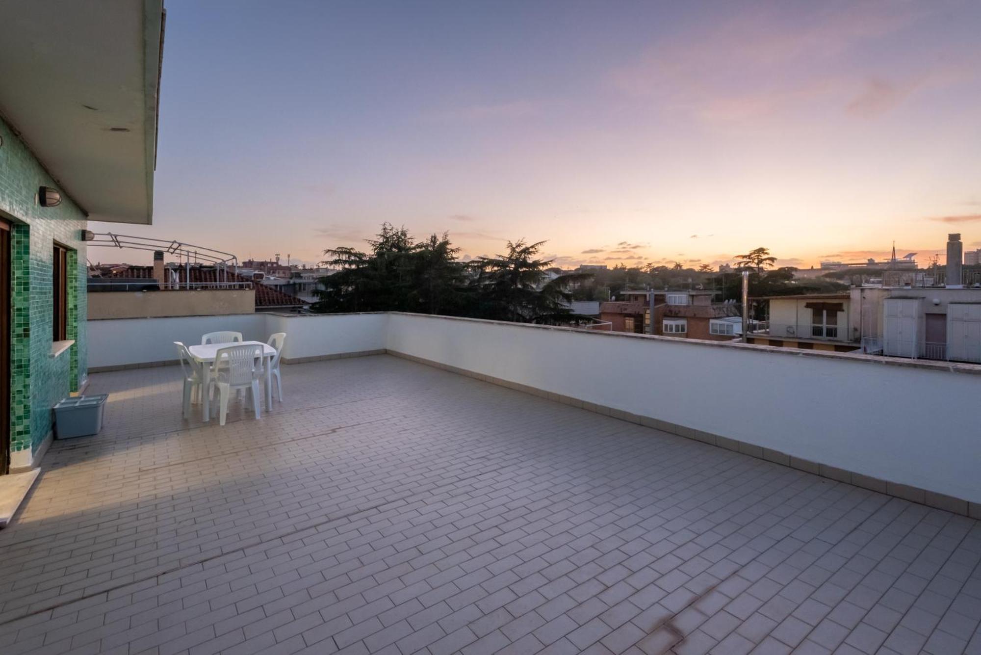 Appartamento Eur - Penthouse Roma Esterno foto