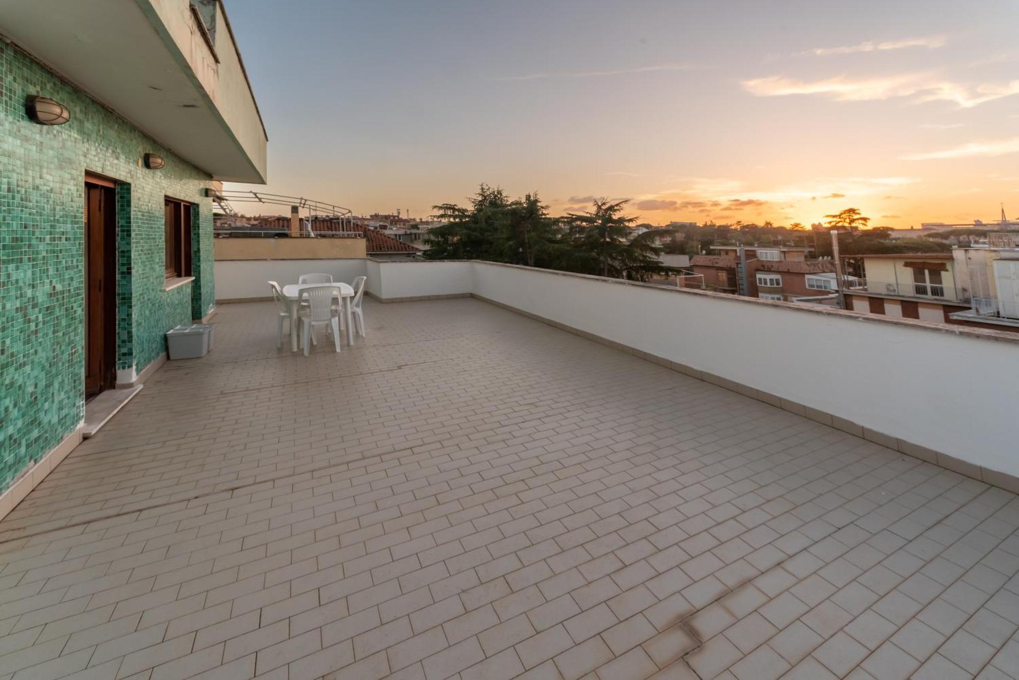 Appartamento Eur - Penthouse Roma Esterno foto